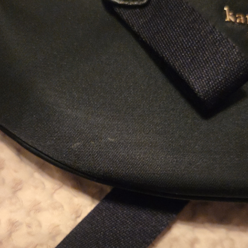 kate spade black nylon waist bag with gold zippers - Picture 6 of 9